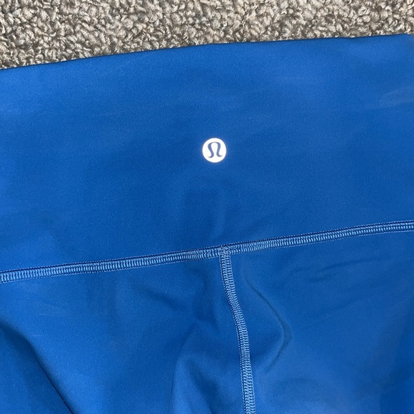 Lululemon Wunder Train Light Blue Leggings - Picture 3 of 6